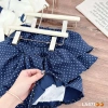 Váy bé gái Tini Kids set áo cotton cổ khoá chấm bi tiểu thư 10-30kg - Giá 122k 6