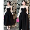 Váy Bigsize Nista Sơ Mi Cổ Đức Dáng A Xoè Che Khuyết Điểm 55-90 Giá 395.000 VND