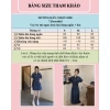 Váy bò đầm Jean tay ngắn nữ túi ngực đai thắt eo thanh lịch 7 Beautiful V162 242.118 VND 9