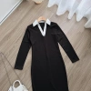 Váy Body Phối Cổ MINZ STORE 1.154 - Thiết Kế Công Sở Sang Trọng, Giá 185.000 4
