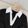 Váy Body Phối Cổ MINZ STORE 1.154 - Thiết Kế Công Sở Sang Trọng, Giá 185.000 5