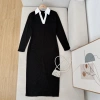 Váy Body Phối Cổ MINZ STORE 1.154 - Thiết Kế Công Sở Sang Trọng, Giá 185.000 7