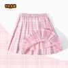 Váy ca rô bé gái - Váy ngắn sinh viên mềm mại, thoáng khí, thoải mái kèm legging