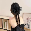 Váy chấm bi lưới phong cách mới 2.025 viền tinh tế dây buộc tóc tiện dụng giảm 18% 2