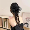 Váy chấm bi lưới phong cách mới 2.025 viền tinh tế dây buộc tóc tiện dụng giảm 18% 12