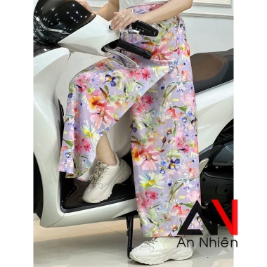 Váy chống nắng xẻ tà, túi trước cố định, nút bấm và miếng dán - Giá 95.300₫ 7