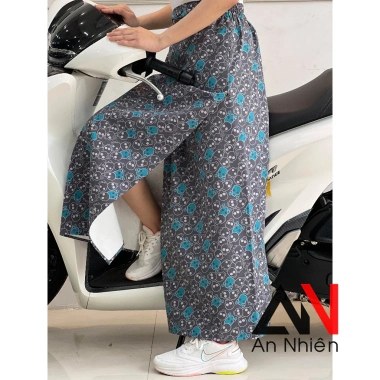 Váy chống nắng xẻ tà, túi trước cố định, nút bấm và miếng dán - Giá 95.300₫ 9