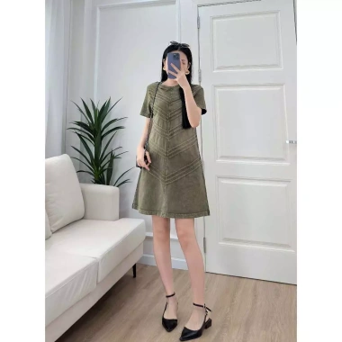 Váy Chữ A Wash Cotton Độc Đáo - May Sọc Xương Cá, Không Kén Dáng, Giảm Giá 279k 5 Váy Chữ A Wash Cotton Độc Đáo - May Sọc Xương Cá, Không Kén Dáng, Giảm Giá 279k 5