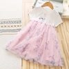 Váy Công Chúa Bé Gái Cotton Thoáng Mát Họa Tiết Thỏ D20 - Đầm Đẹp Giá Rẻ 3