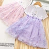 Váy Công Chúa Bé Gái Cotton Thoáng Mát Họa Tiết Thỏ D20 - Đầm Đẹp Giá Rẻ 5