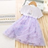Váy Công Chúa Bé Gái Cotton Thoáng Mát Họa Tiết Thỏ D20 - Đầm Đẹp Giá Rẻ 7