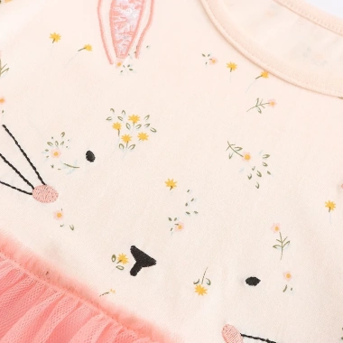 Váy công chúa bé gái cotton thoáng mát, thêu mèo dễ thương - Giá 214.500₫ giảm từ 257.400₫ 6