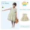 Váy công chúa bé gái ren trắng bồng bềnh, đầm dự tiệc cánh tiên 236.000₫