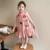Váy công chúa hoa mùa hè không tay cho bé gái 2-8Y - Giá ưu đãi 382.816₫ 6