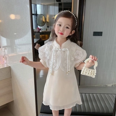 Váy công chúa sườn xám Pippikids cho bé gái mùa hè 2.025 - Giá ưu đãi 185.975, giảm giá 2