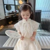 Váy công chúa sườn xám Pippikids cho bé gái mùa hè 2.025 - Giá ưu đãi 185.975, giảm giá 4