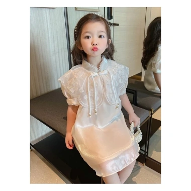 Váy công chúa sườn xám Pippikids cho bé gái mùa hè 2.025 - Giá ưu đãi 185.975, giảm giá 9
