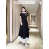Váy công sở áo peplum đính đá, chân váy dài xếp ly sang chảnh - chỉ 549k 2