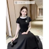 Váy công sở áo peplum đính đá, chân váy dài xếp ly sang chảnh - chỉ 549k 4