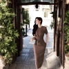 Váy công sở cao cấp nhún eo tôn dáng, thiết kế body sang trọng và quyển rũ - Giá 529.000đ