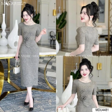 Váy công sở MDU4.481 thanh lịch dáng ôm nhẹ body - Giá chỉ 479.568 VND, giảm 20%