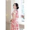 Váy công sở MDU5.022 lụa mango cao cấp xẻ tà, chiết eo dáng xòe nhẹ thanh lịch 779k 7