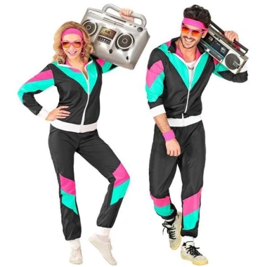 Váy cosplay Carnival Disco Party thập niên 80 và tracksuit thời trang Giảm 20%