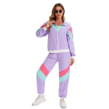 Váy cosplay Carnival Disco Party thập niên 80 và tracksuit thời trang Giảm 20%