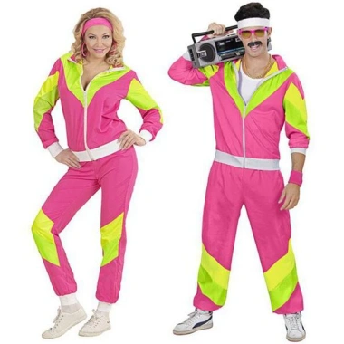 Váy cosplay Carnival Disco Party thập niên 80 và tracksuit thời trang Giảm 20%