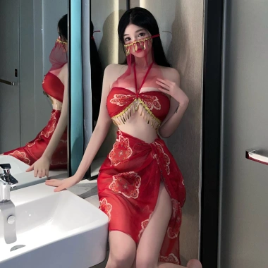 Váy cosplay vũ công Đôn Hoàng gợi cảm A92 – Siêu rẻ 89.000₫, chất liệu thoáng mát, thiết kế sexy cho tiệc cosplay