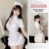 Váy Cosplay Y Tá Gợi Cảm Cổ V Sâu Nóng Bỏng - Đồ Ngủ Quyến Rũ LALA HONEY 7