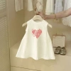 Váy Cotton bé gái 2.025 hoạt hình công chúa mùa hè mỏng thoáng mát, giá ưu đãi 128k 9