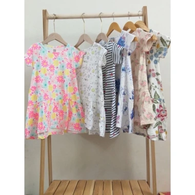 Váy cotton pony trẻ em size 15-40kg, mềm mại, giá chỉ 48.000 VNĐ giảm tới 10.000