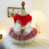Váy cưới thú cưng cho mèo Pomeranian & Shih Tzu - Đầm công chúa thoáng khí, polyester, mặc quanh năm, giảm giá 15% 4