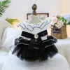 Váy cưới thú cưng cho mèo Pomeranian & Shih Tzu - Đầm công chúa thoáng khí, polyester, mặc quanh năm, giảm giá 15% 8