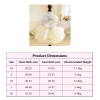 Váy cưới thú cưng cho mèo Pomeranian & Shih Tzu - Đầm công chúa thoáng khí, polyester, mặc quanh năm, giảm giá 15% 9