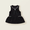 Váy Dạ Tweed Bé Gái Đen - Chất Liệu Dày Dặn, Phối Nơ Xinh Xắn, Giá 265.000₫ 2