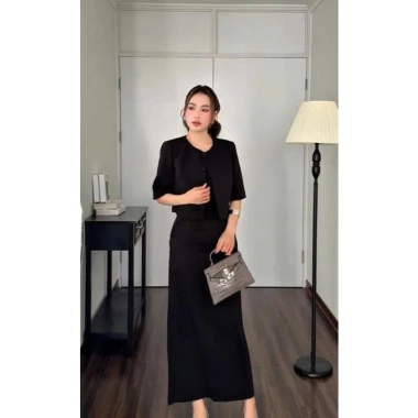Váy dài b56 thiết kế tay lỡ - Sang trọng, thoải mái, chỉ 530.000đ 4