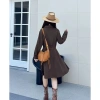 Váy dài công sở nữ tính, cổ sơ mi, tay dài, cotton thô - Giá ưu đãi 188.000 VND 7