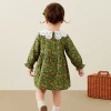 Váy dài tay bé gái minibala cổ cánh hoa cotton ngọt ngào phong cách mùa thu - Giá ưu đãi 711.720₫ 6