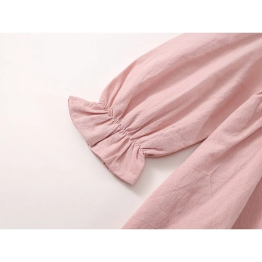 Váy dài tay bé gái mùa xuân hè họa tiết gấu thêu cotton thoáng mát, phù hợp đi học và đi chơi - Giá chỉ 215.000₫ 8 Váy dài tay bé gái mùa xuân hè họa tiết gấu thêu cotton thoáng mát, phù hợp đi học và đi chơi - Giá chỉ 215.000₫ 8