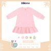 Váy Dài Tay Cotton Dáng Đuôi Cá Đáng Yêu DOKMA DB1.214 - Giá 119k, Giảm Giá Sốc 8