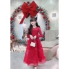 Váy dài Tết sang chảnh cho bé gái - Thiết kế tinh tế, giảm còn 239.000₫