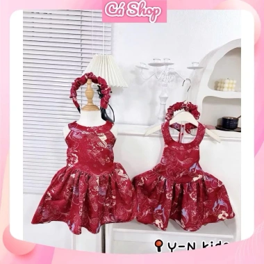 Váy đầm bé gái trung thu NB210 YN04 Q43 X197 - Xinh xắn, giá 99.000₫ 4