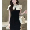 Váy đầm dáng ốm bút chì cổ cách điệu đính đá thanh lịch sang trọng Bigsize, giá 454k 6