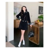 Váy Đầm Nhung Bigsize Cúc Lệch, Sơ Mi Cách Điệu, Dáng A Thanh Lịch – 849k 3