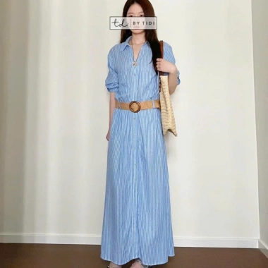 Váy đầm nữ Zr sơ mi dài dáng suông, cổ V, khuy cài tay, túi ngực và belt basic sang chảnh - giảm tới 23% 2 Váy đầm nữ Zr sơ mi dài dáng suông, cổ V, khuy cài tay, túi ngực và belt basic sang chảnh - giảm tới 23% 2