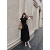 Váy Đầm Xòe Dài Cộc Tay SHEMODA Long Classic - Tôn Dáng Sang Trọng, Giá 479.000₫ 2