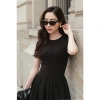 Váy Đầm Xòe Dài Cộc Tay SHEMODA Long Classic - Tôn Dáng Sang Trọng, Giá 479.000₫ 8
