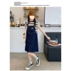 Váy dây đeo Denim bé gái - Bộ 2 mảnh mùa hè thời trang, giá ưu đãi 335k 5